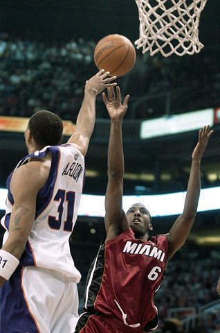 Eddie Jones, Miami Heat, v akciji