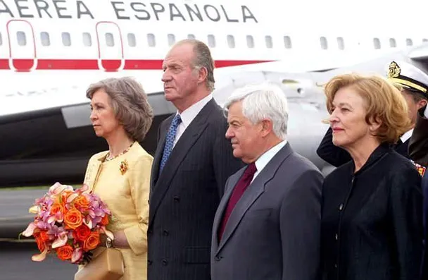 Juan Carlos in kraljica Sofija